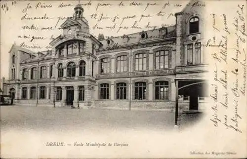 Ak Dreux Eure et Loir, Ecole Municipale de Garcons