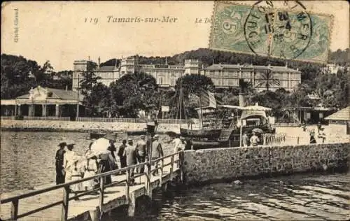 Ak Tamaris sur Mer Var, Debarcadere du Manteau