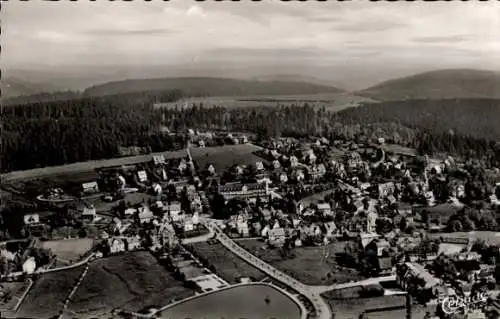 Ak Hahnenklee Bockswiese Goslar im Harz, Panorama