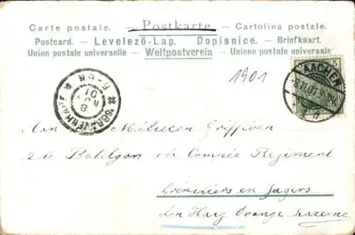 Ak Aachen, Marschiertor, Ponttor, Monheimallee, Lousberg