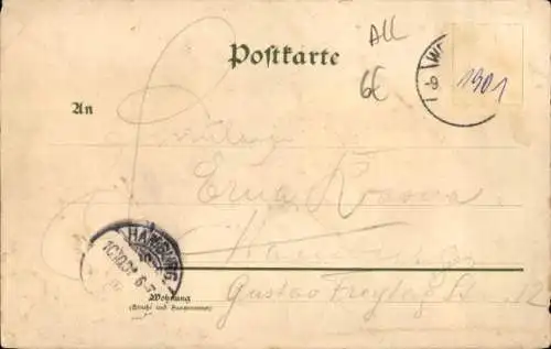 Ak Weimar in Thüringen, Hofkirche