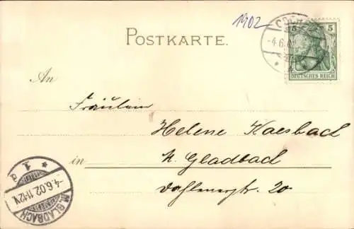 Ak Cochem an der Mosel, Burg Cochem