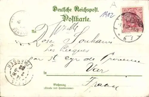 Ak Düsseldorf am Rhein, Königsallee