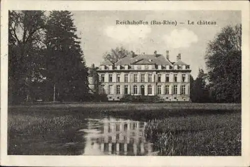 Ak Reichshoffen Reichshofen Elsass Bas Rhin, Le Chateau