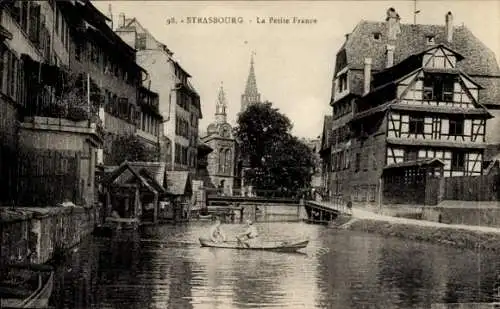 Ak Straßburg Straßburg Elsass Bas Rhin, La Petite France