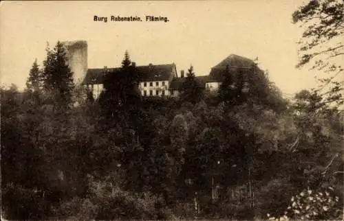 Ak Raben Rabenstein im Fläming, Burg Rabenstein