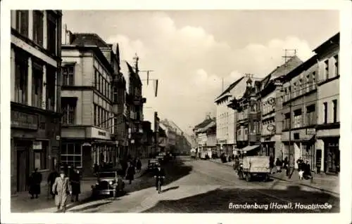 Ak Brandenburg an der Havel, Hauptstraße