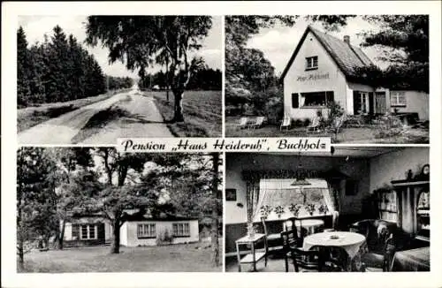 Ak Buchholz in der Nordheide, Pension Haus Heideruh, Innenansicht, Kleckener Werg 35