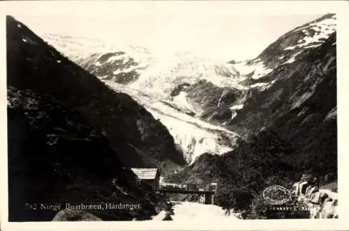 Ak Hardanger Norwegen, Buarbreen Gletscher