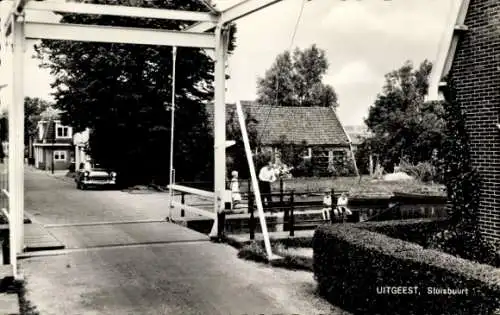 Ak Uitgeest Nordholland Niederlande, Sluisbuurt