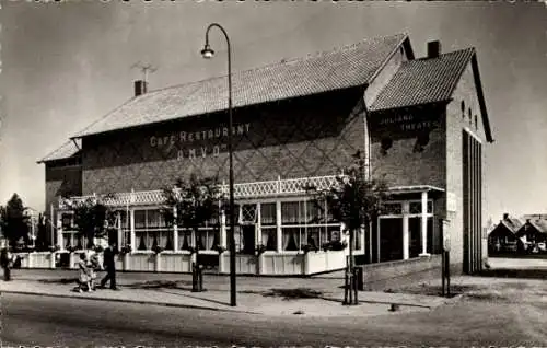 Ak Volendam Nordholland Niederlande, Café Restaurant AMVO