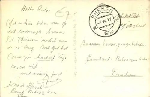 Ak Rhenen Utrecht, Het Veer