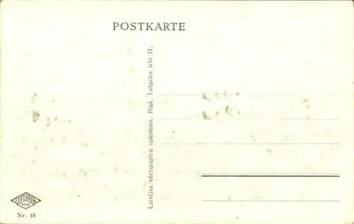 Ak Riga Lettland, Dünaufer, Daugavas mala, Gebäude, Anlegestellen