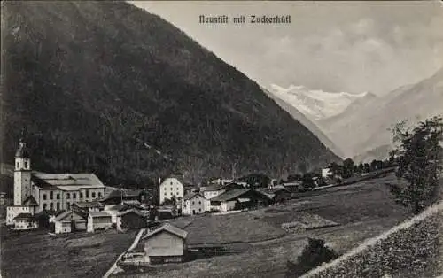 Ak Neustift im Stubaital in Tirol, Zuckerhütl