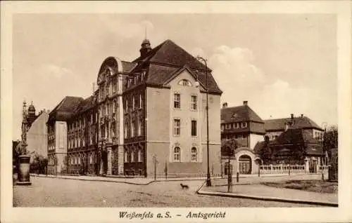 Ak Weißenfels an der Saale, Amtsgericht