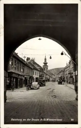 Ak Hainburg an der Donau Niederösterreich, Wienerstraße