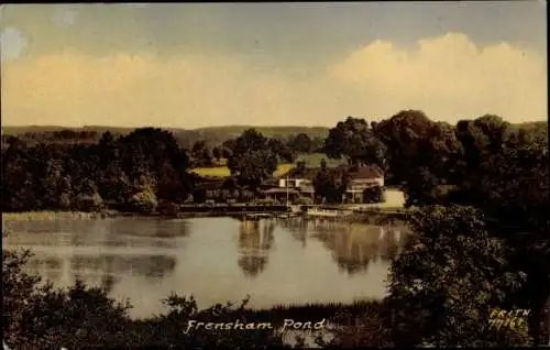 Ak Frensham Surrey England, Frensham Pond