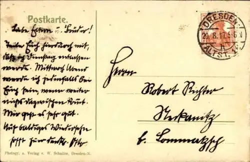 Ak Weida in Thüringen, Wilhelmsplatz