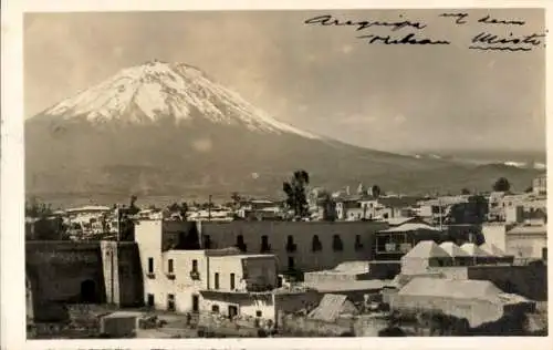 Ak Arequipa Peru, Panorama, Vulkan Misti