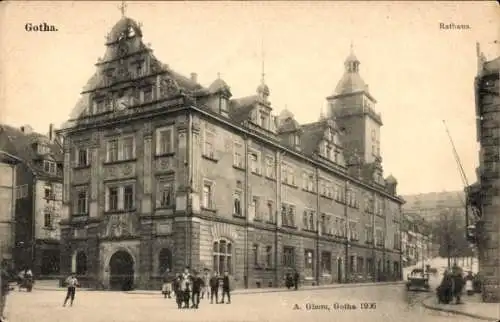 Ak Gotha in Thüringen, Rathaus