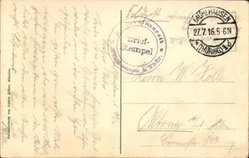 Ak Mühlhausen in Thüringen, Untermarkt