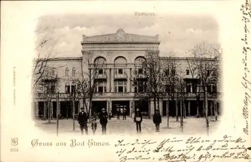 Ak Bad Elmen Salzelmen Schönebeck an der Elbe, Kurhaus