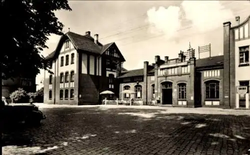 Ak Burg bei Magdeburg, Bahnhof