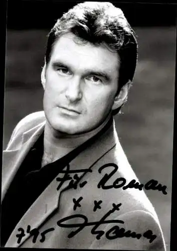 Ak Moderator Thomas Gerres, Portrait, Autogramm