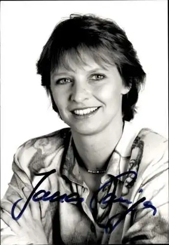 Ak Schauspielerin Jana Canja, Portrait, Autogramm