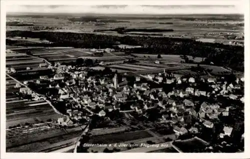 Ak Dietenheim an der Iller, Fliegeraufnahme