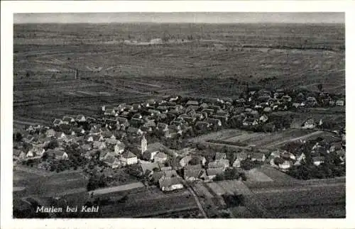 Ak Marlen Kehl am Rhein, Fliegeraufnahme