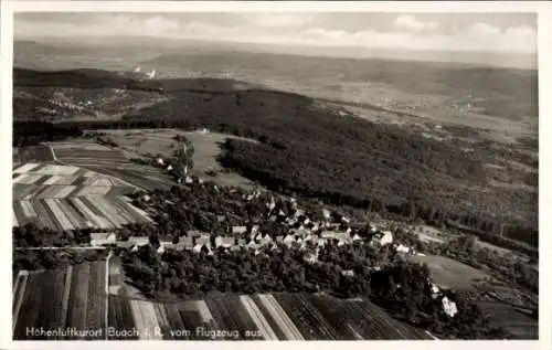 Ak Buoch Remshalden in Baden Württemberg, Fliegeraufnahme