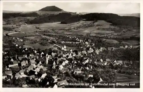 Ak Wäschenbeuren in Württemberg, Fliegeraufnahme