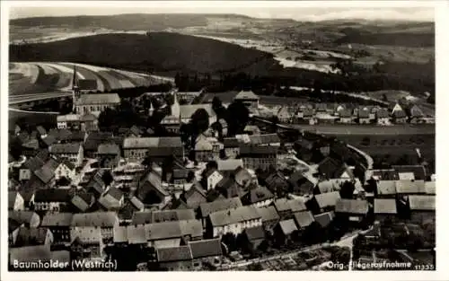 Ak Baumholder im Westrich, Fliegeraufnahme