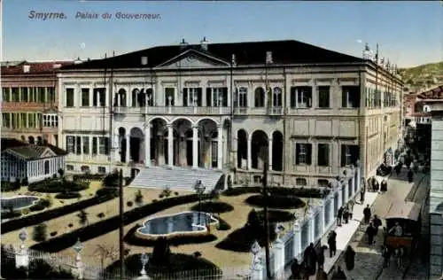 Ak Smyrna Izmir Türkei, Palais du Gouverneur