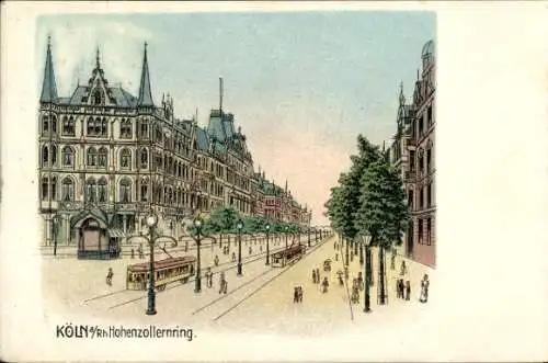 Litho Köln am Rhein, Hohenzollernring