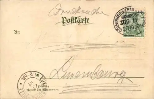 Künstler Litho Köln am Rhein, Sachsenring, Ulrepforte, Kutsche