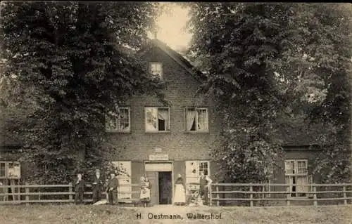 Ak Grohnde Emmerthal an der Weser, Waltershof H. Oestmann