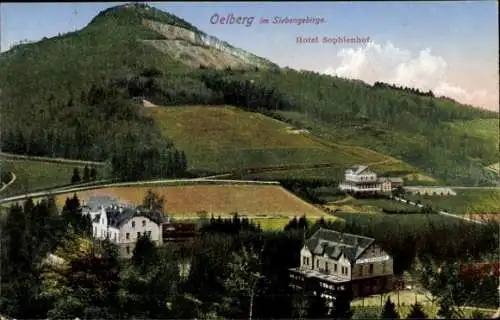 Ak Königswinter am Rhein, Oelberg,  Hotel Sophienhof