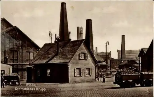 Ak Essen im Ruhrgebiet, Stammhaus Krupp