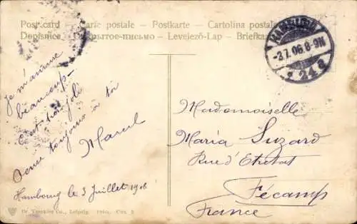 Ak Nordseebad Cuxhaven, Panorama