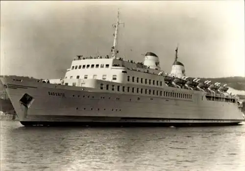 Ak Eisenbahnfährschiff der Deutschen Reichsbahn MS Sassnitz