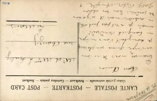 Ak Glückwunsch Neujahr, Allo, Allo, Bonne Année, Mädchen am Telefon