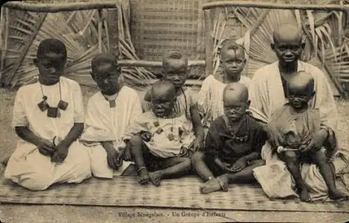 Ak Village Senegalais, Groupe d'Enfants