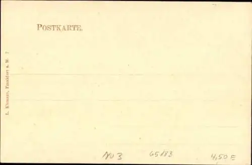 Ak Wiesbaden in Hessen, Rheinstraße