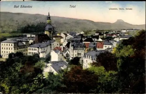 Ak Bad Schandau an der Elbe, Lilienstein