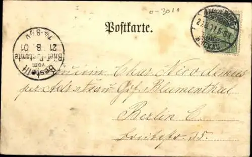 Ak Magdeburg an der Elbe, Hasselbachplatz, Denkmal