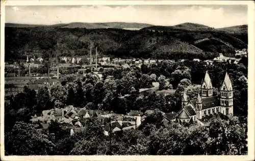 Ak Mettlach im Saarland, Panorama