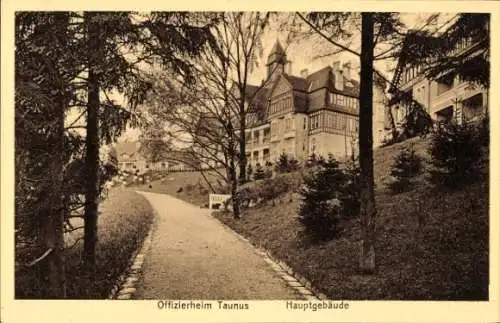 Ak Falkenstein Königstein im Taunus, Offizierheim Taunus