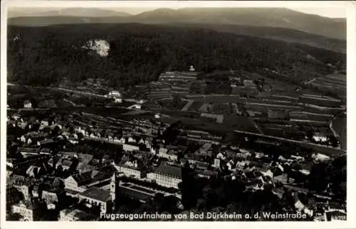 Ak Bad Dürkheim in der Pfalz, Flugzeugaufnahme